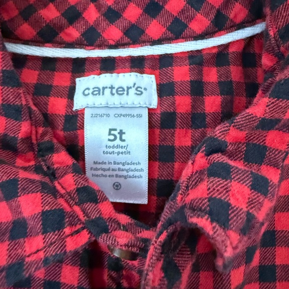 Cater’s shirts boys 5T - Picture 2 of 2